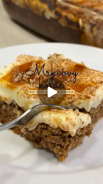 Carrot Cake with Caramel on Top