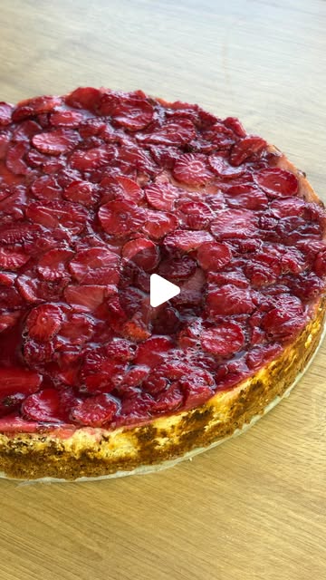 Strawberry Fitness Cheesecake